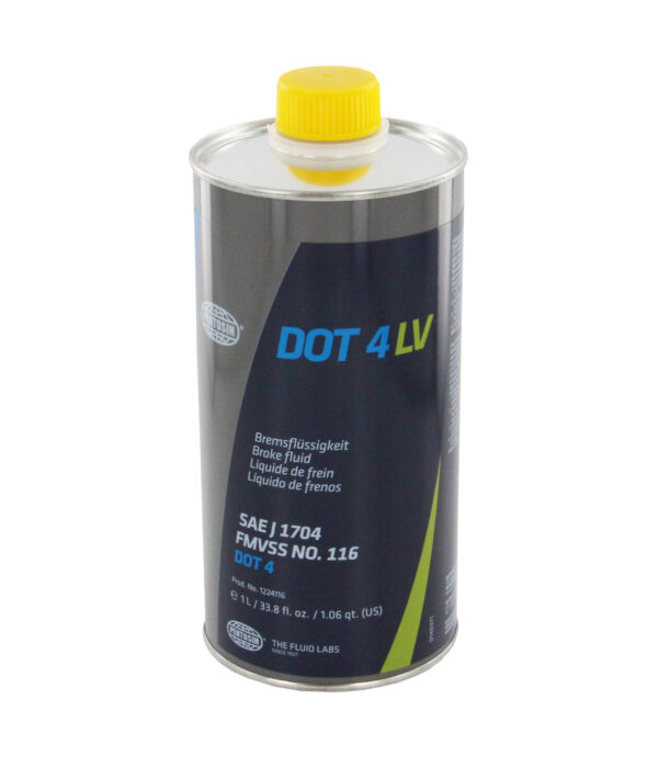 Pentosin 1224116 DOT 4 LV for vehicles requiring low viscosity brake fluid. - Image 3