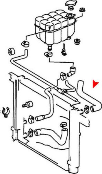 URO Parts 1295012682 Radiator Hose - Image 2