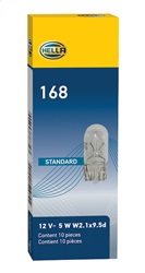 Hella 168 Turn Signal Light Bulb - Image 3
