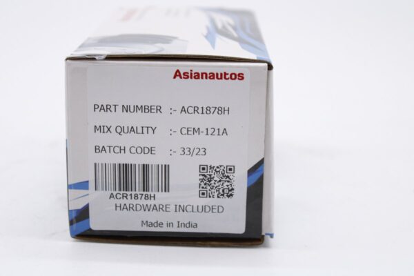 Asianautos ACR1878H Premium Ceramic Disc Brake Pad Set - Image 2