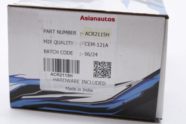 Asianautos ACR2115H Premium Ceramic Disc Brake Pad Set - Image 2