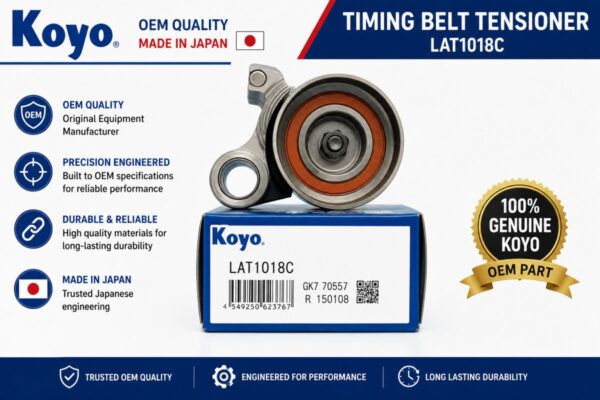 JTEKT LAT1018C Engine Timing Belt Tensioner Pulley - Image 2