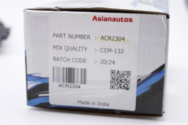 Asianautos ACR2304 Premium Ceramic Disc Brake Pad Set - Image 2