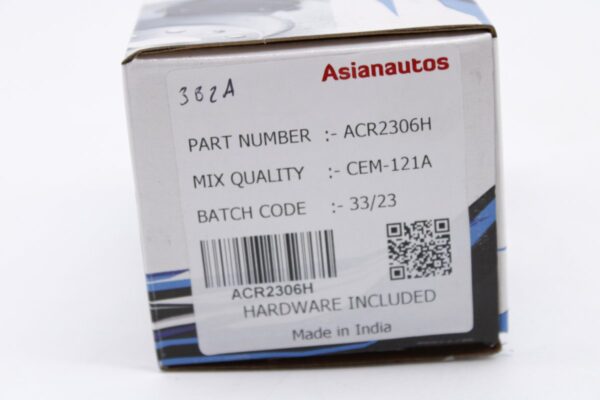ACR2306H Asianautos Premium Ceramic Disc Brake Pad Set - Image 2