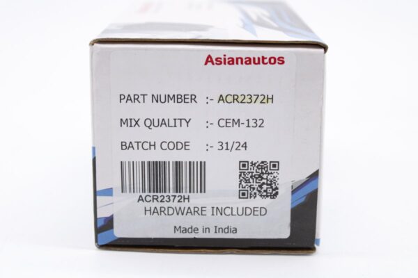 Asianautos ACR2372H Premium Ceramic Disc Brake Pad Set - Image 2