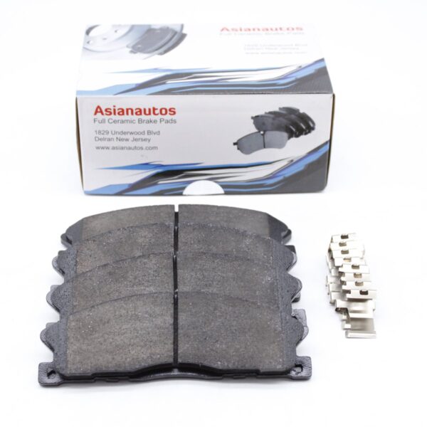 Asianautos ACR1611H Asianautos Premium Ceramic Disc Brake Pad Set