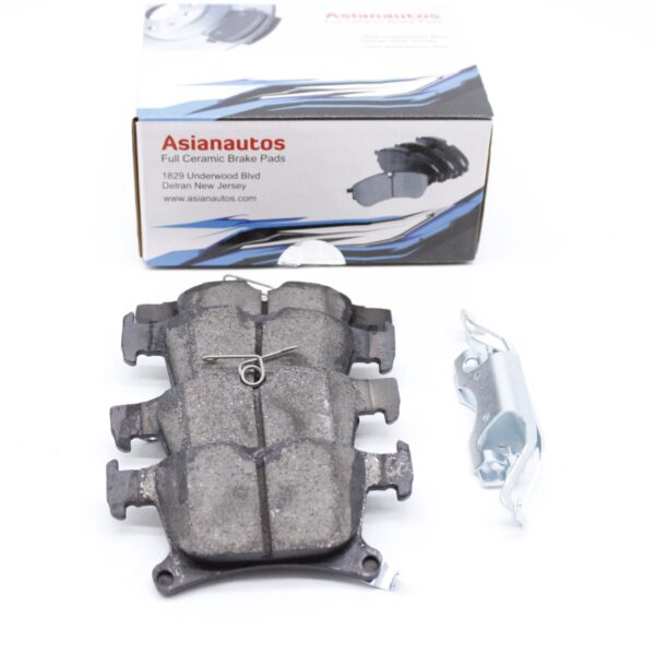 Asianautos ACR1901H Premium Ceramic Disc Brake Pad Set