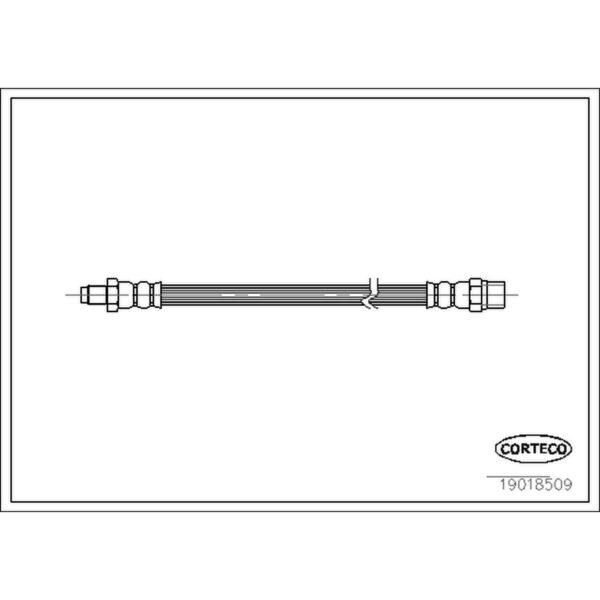 Corteco 19018509 Brake Hydraulic Hose
