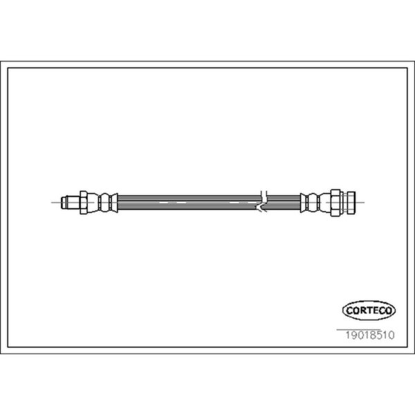 Corteco 19018510 Brake Hydraulic Hose