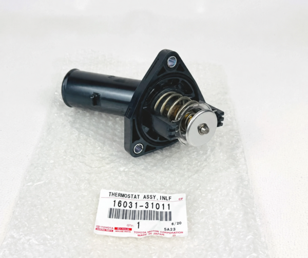 Toyota 1603131011 Engine Coolant Thermostat & Housing Assembly