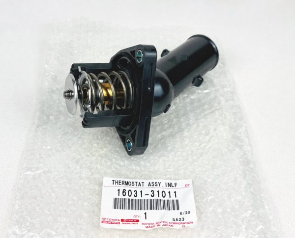 Toyota 1603131011 Engine Coolant Thermostat & Housing Assembly - Image 3
