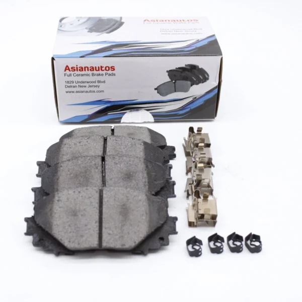 Asianautos ACR1628H Premium Ceramic Disc Brake Pad Set