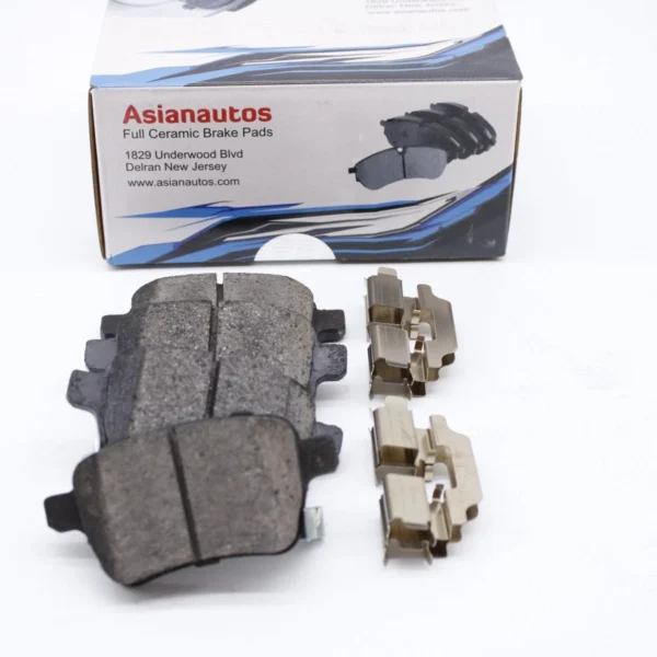 Asianautos ACR1722H Premium Ceramic Disc Brake Pad Set