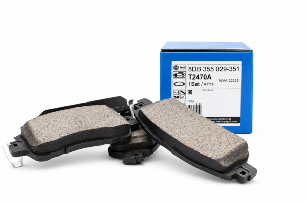 HELLA Brakes 355029351 Hella Pagid Premium Disc Brake Pad Set - Image 2