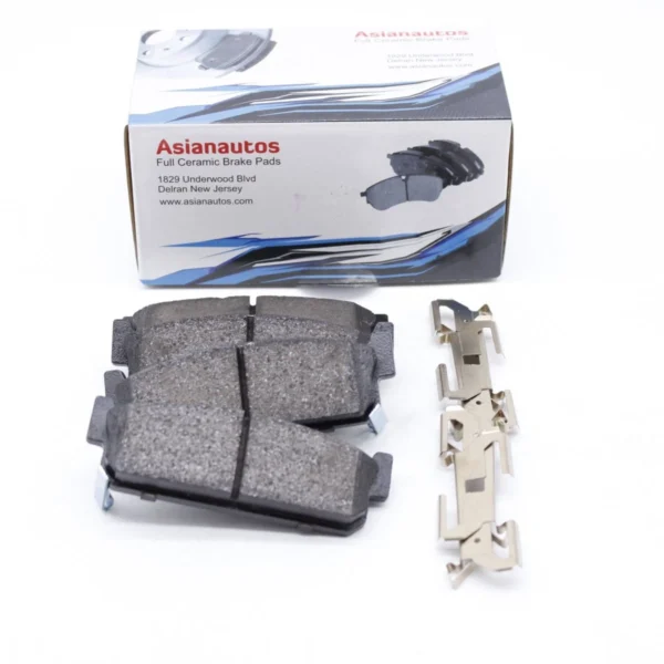Asianautos ACR588H Premium Ceramic Disc Brake Pad Set