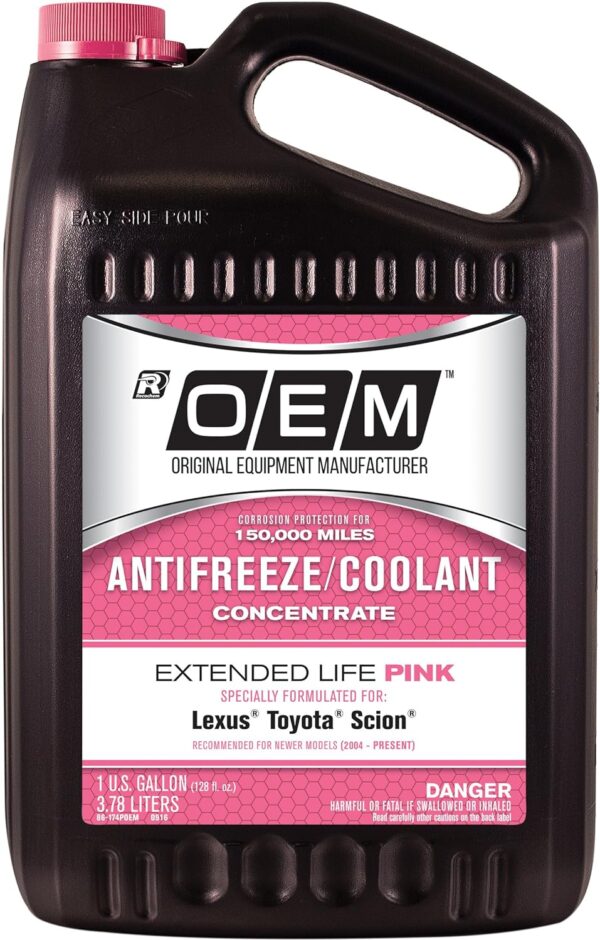 Recochem 86-174POEM Engine Coolant Extended Life Pink Concentrate