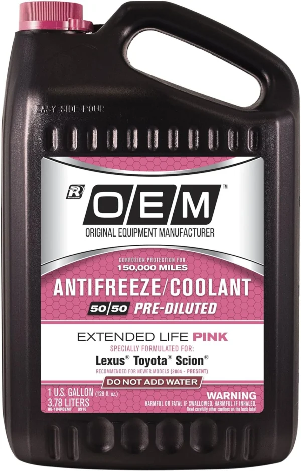 Recochem 86-184POEMT Engine Coolant Extended Life Pink 50/50
