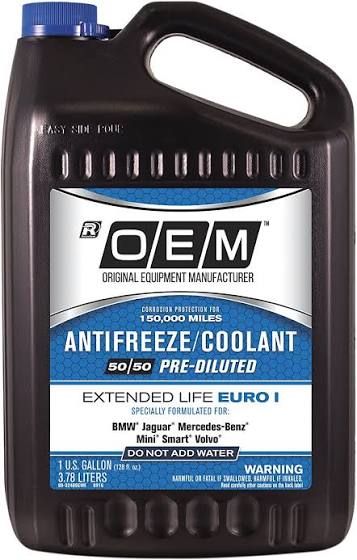 Recochem 86-324BOEME Engine Coolant Extended Life Euro Blue 50/50