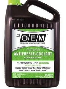 Recochem 86-374GROEM Coolant Green For Asian Vehicles Concentrate