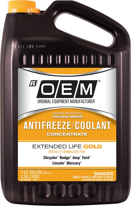 Recochem 86-834GOEMFC Engine Coolant Extended Life Gold 50/50