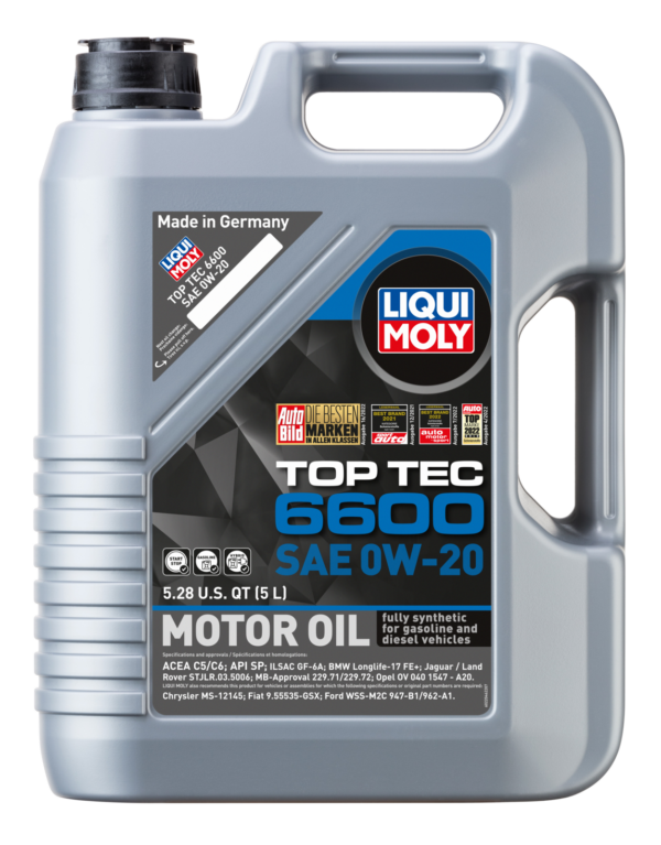 LIQUI MOLY 22046 Top Tec 6600 SAE 0W-20