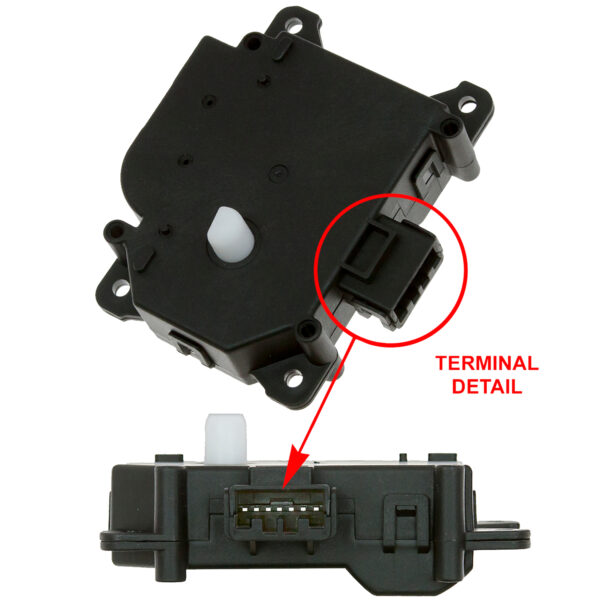Global Parts Distributors LLC 1712297 gpd HVAC Actuator 1712297