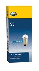 Hella 53 Turn Signal Light Bulb - Image 3