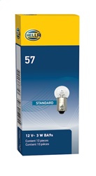 Hella 57 Turn Signal Light Bulb - Image 3