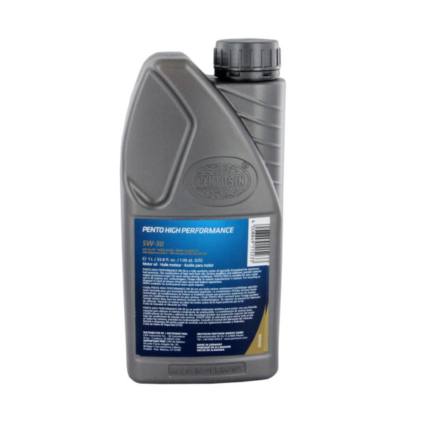 Pentosin 8043107 HP 5W-30 Synthetic Motor Oil meets service class API SL/CL