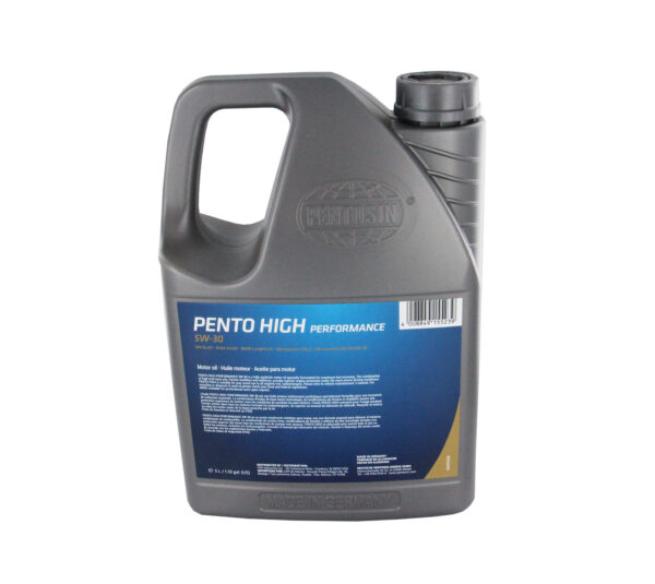 Pentosin 8043206 HP 5W-30 Synthetic Motor Oil meets service class API SL,CL