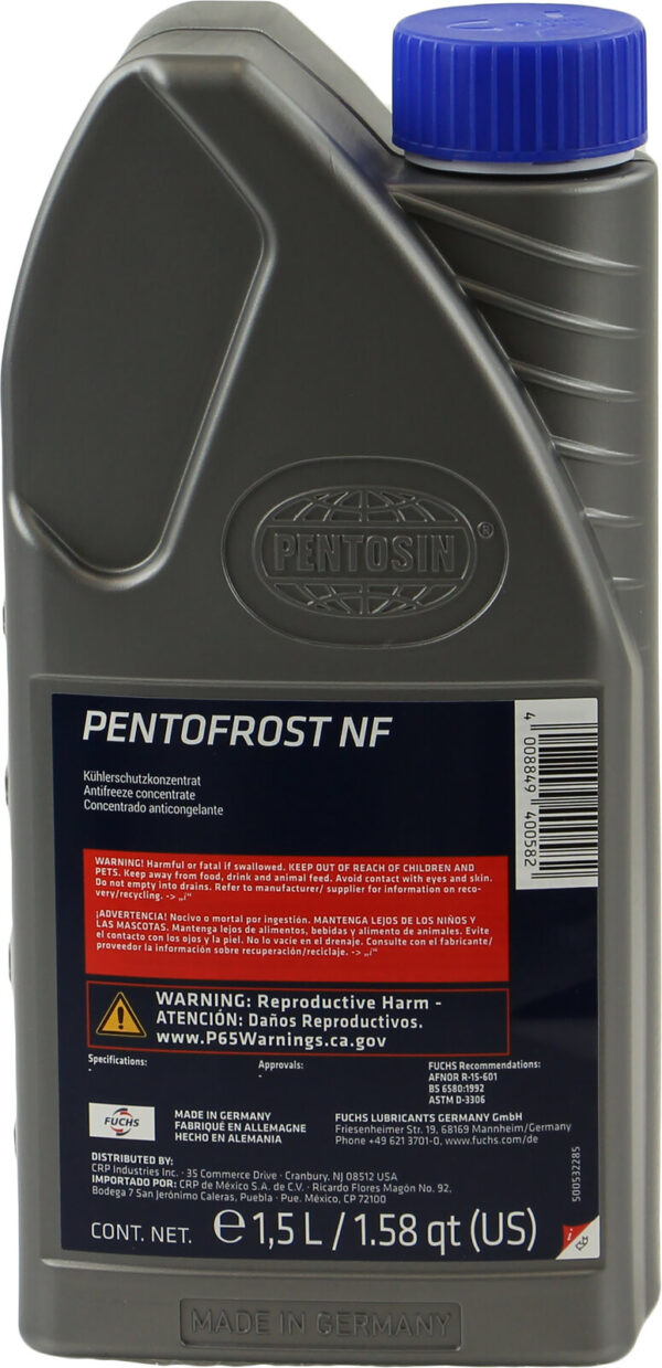 Pentosin 8114117 Pentofrost NF Antifreeze with silicates