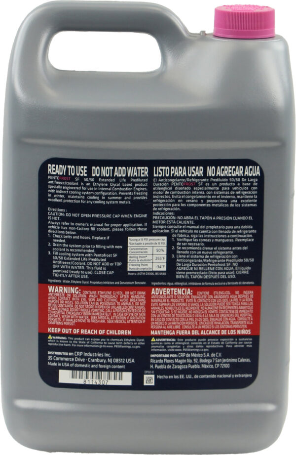 Pentosin 8114307 Pentofrost SF Antifreeze without silicates