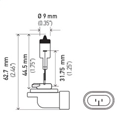 Hella 881 Multi-Purpose Light Bulb - Image 2