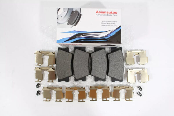 Asianautos ACR1212H Asianautos Premium Ceramic Disc Brake Pad Set