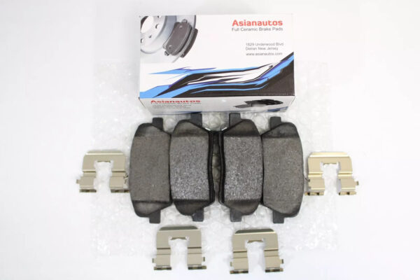 Asianautos ACR1916H Premium Ceramic Disc Brake Pad Set