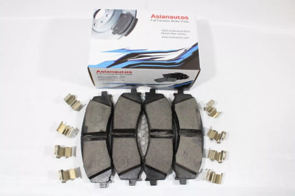Asianautos ACR2223H Premium Ceramic Disc Brake Pad Set