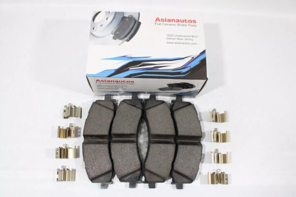Asianautos ACR2225H Premium Ceramic Disc Brake Pad Set