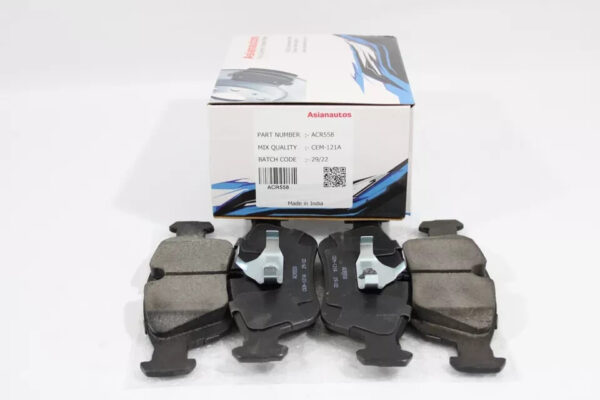 Asianautos ACR558 Premium Ceramic Disc Brake Pad Set