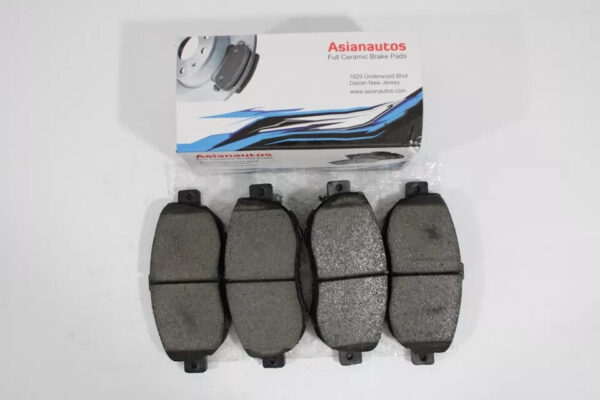 Asianautos ACR619 Premium Ceramic Disc Brake Pad Set