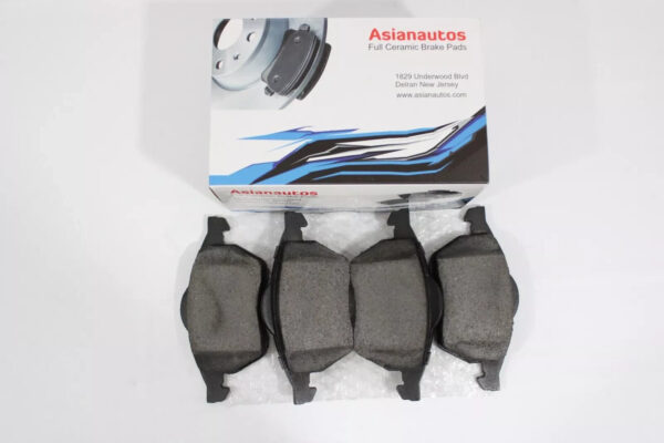 Asianautos ACR687A Premium Ceramic Disc Brake Pad Set