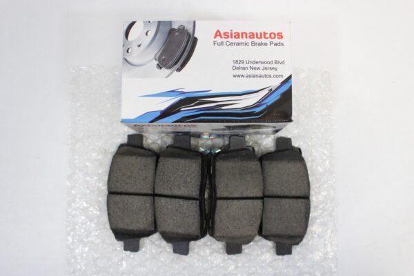 Asianautos ACR822 Premium Ceramic Disc Brake Pad Set