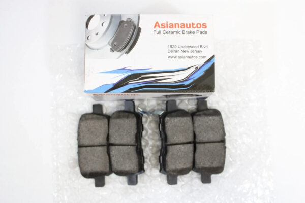 Asianautos ACR865 Premium Ceramic Disc Brake Pad Set