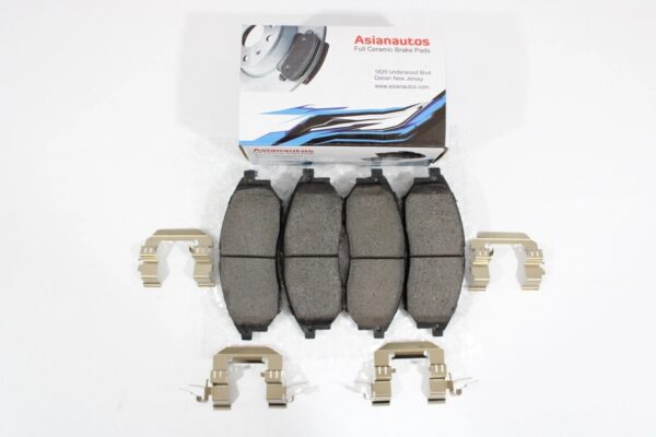 Asianautos ACR888H Premium Ceramic Disc Brake Pad Set