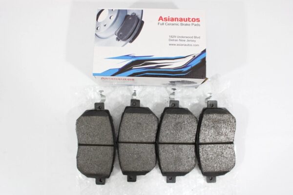 Asianautos ACR969 Premium Ceramic Disc Brake Pad Set