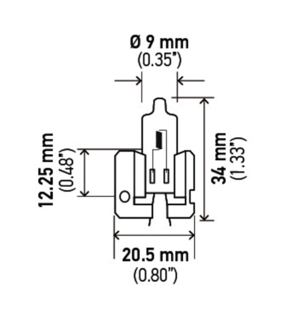 Hella H2 Multi-Purpose Light Bulb - Image 2
