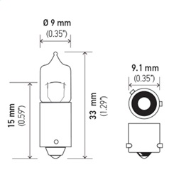 Hella H21W Turn Signal Light Bulb - Image 2