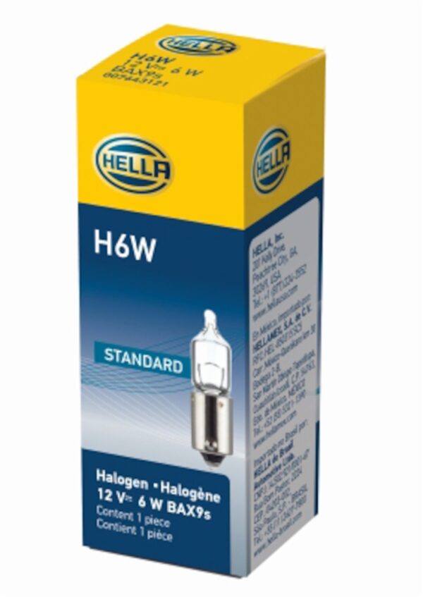 Hella H6W HELLA Reading Light Bulb H6W - Image 2